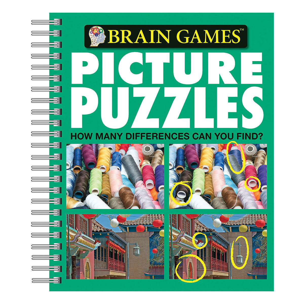Brain Games Picture Puzzles #2 How Many Differences Can You Find?