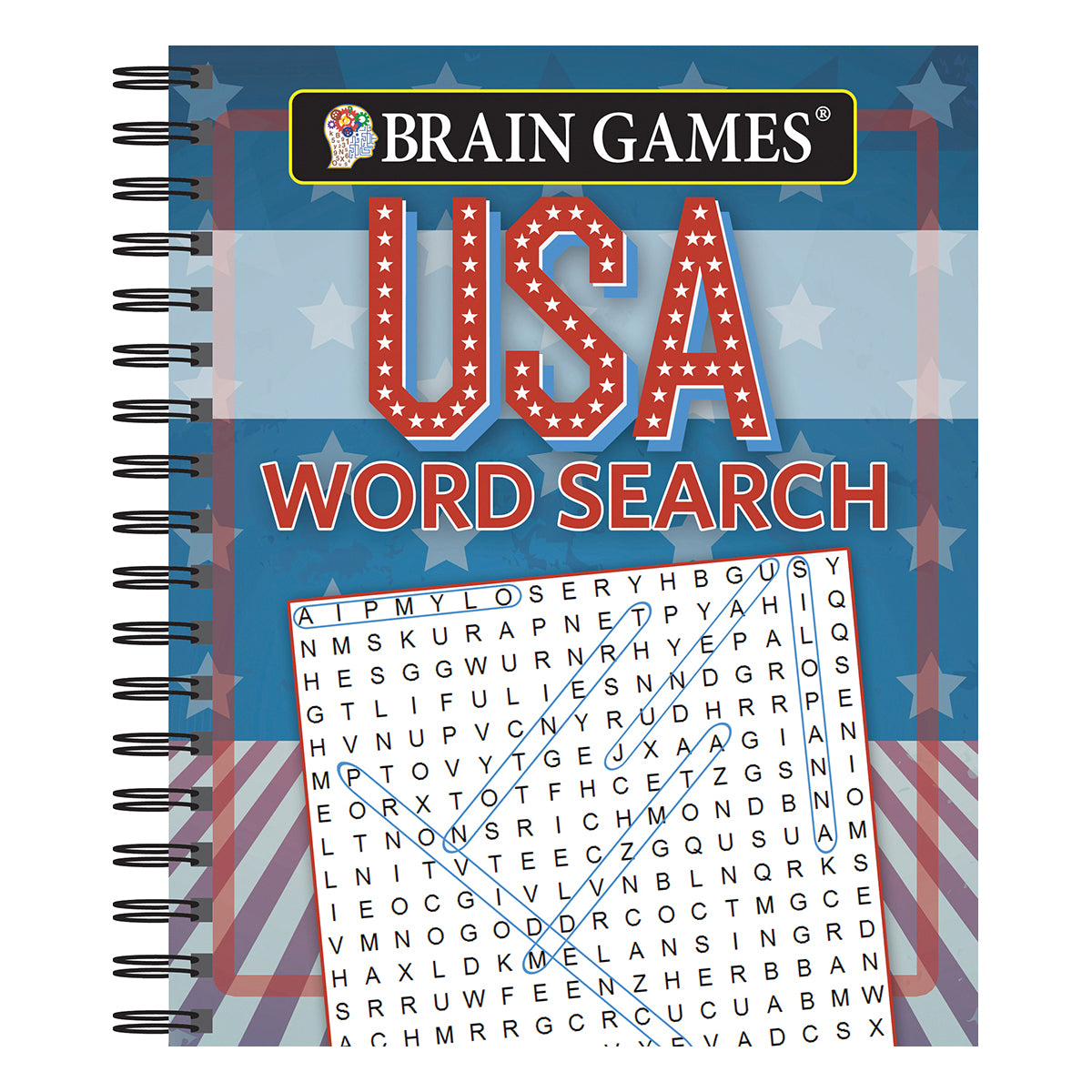 Brain Games USA Word Search #1