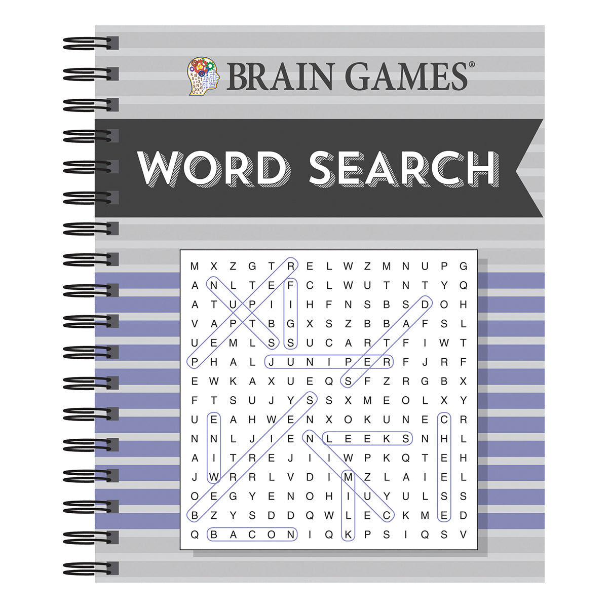 Brain Games Word Search Purple