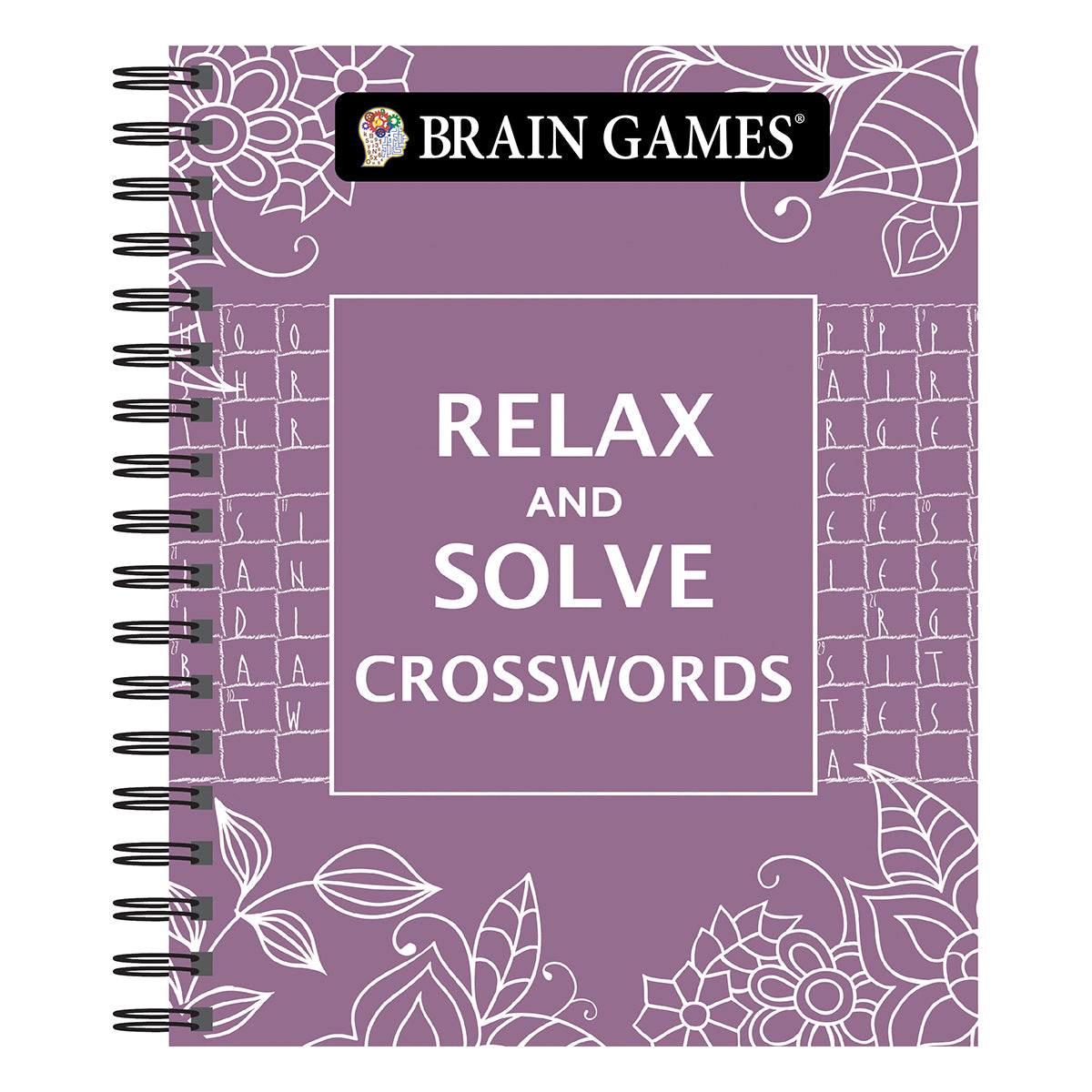 Brain Games Relax and Solve Crosswords