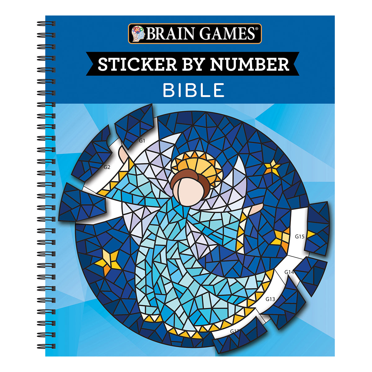 Brain Games Sticker by Number Bible 28 Images to Sticker