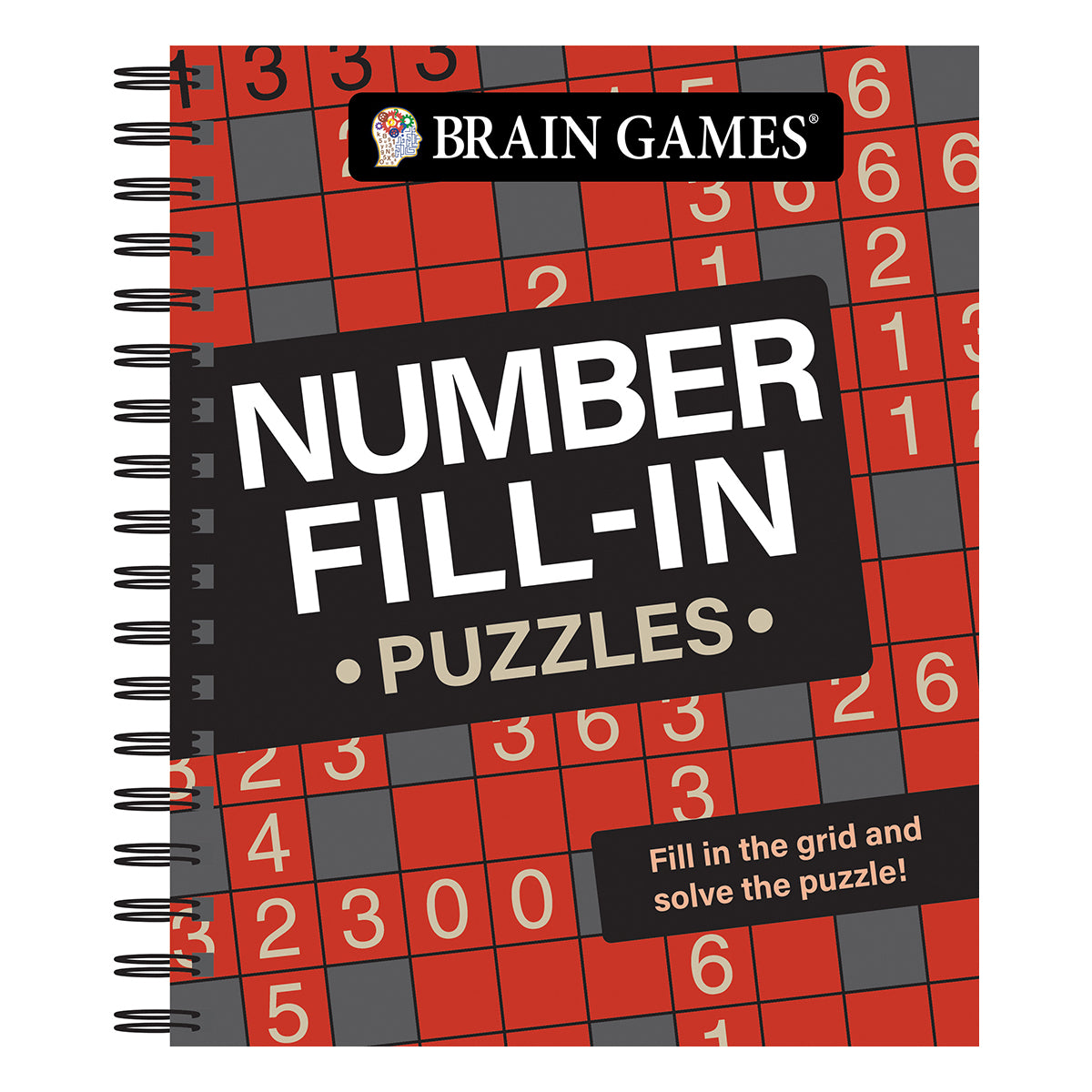 Brain Games Number Fill-In Puzzles