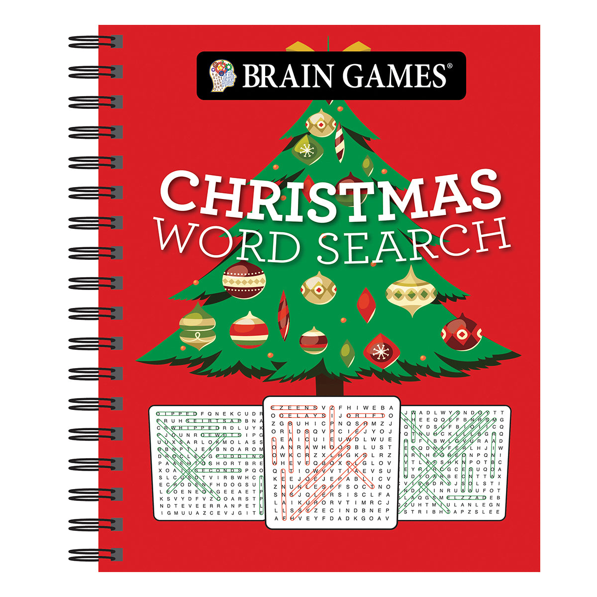 Brain Games Christmas Word Search