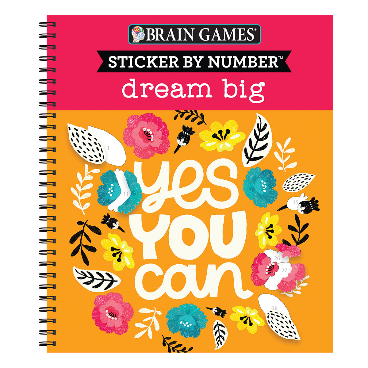 Brain Games Sticker by Number Dream Big