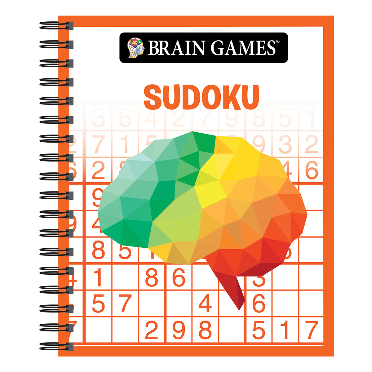 Brain Games Sudoku Poly Brain Cover