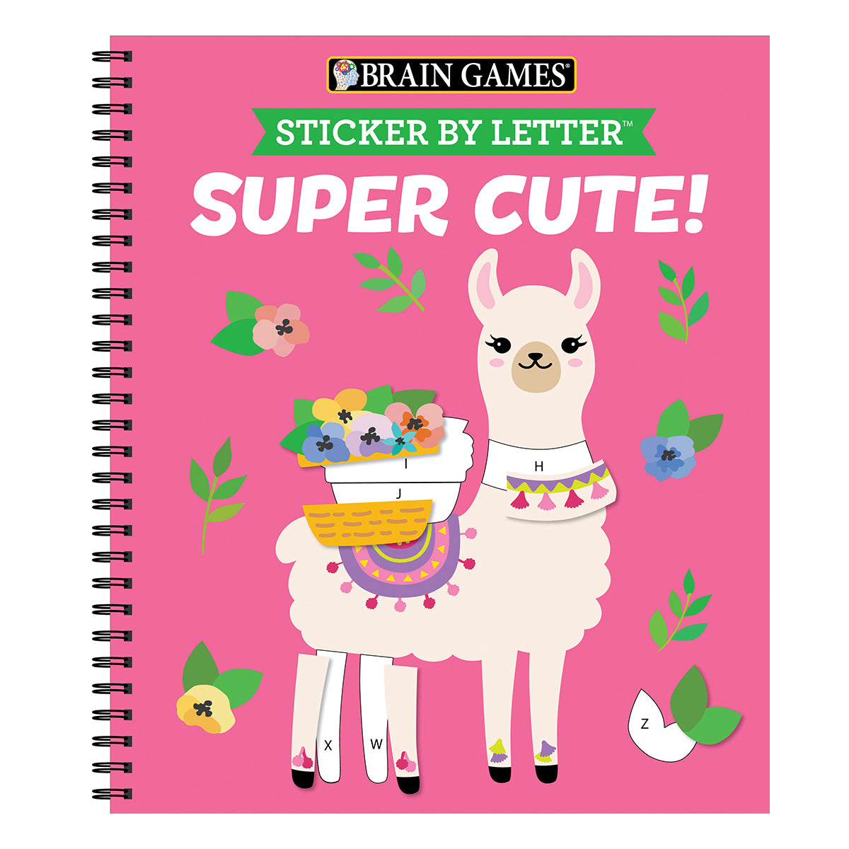 Brain Games Sticker by Letter Super Cute!