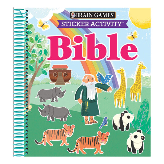 Brain Games  Sticker Activity Bible