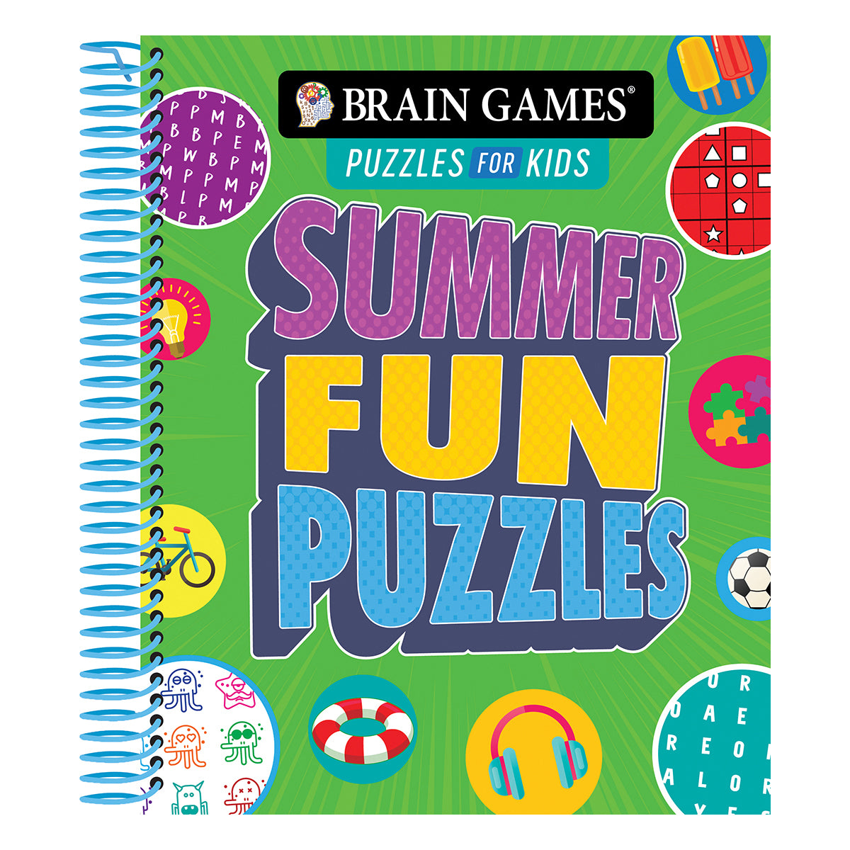 Brain Games Puzzles for Kids Summer Fun Puzzles