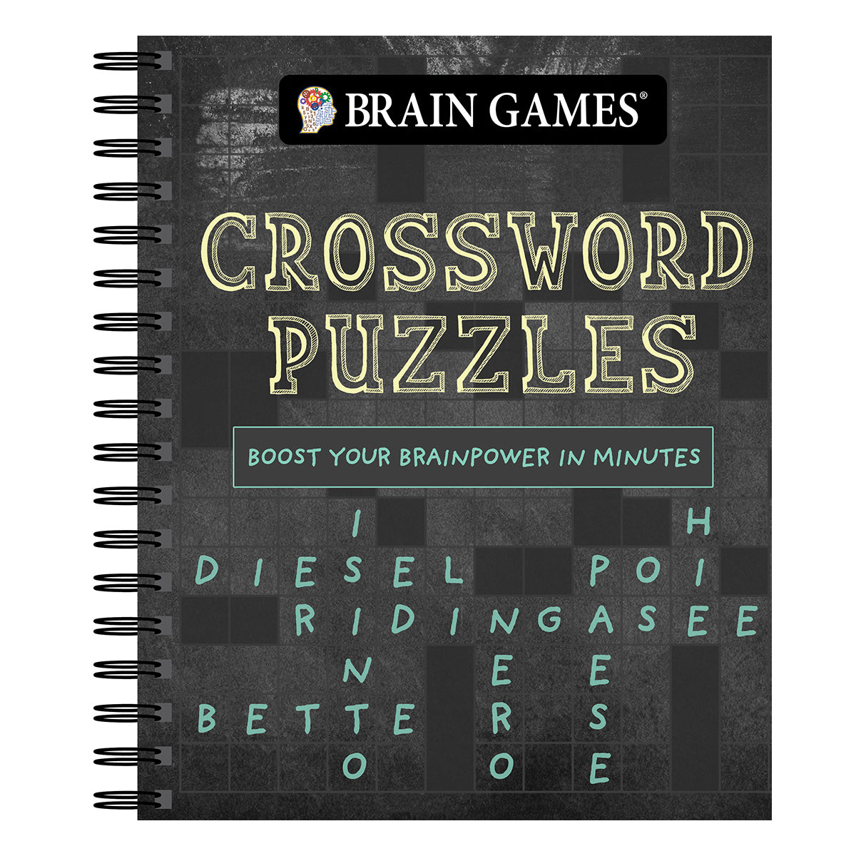 Brain Games Crossword Puzzles Chalkboard #2