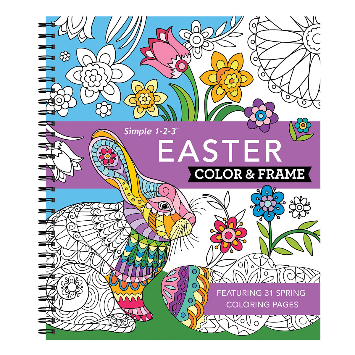 Color & Frame Easter Coloring Book