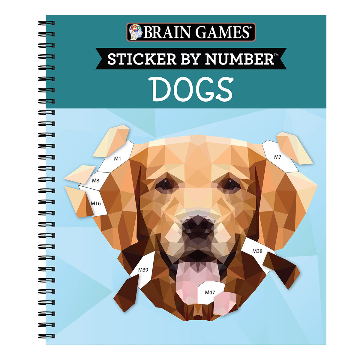 Brain Games Sticker by Number Dogs 28 Images to Sticker – pilbooks
