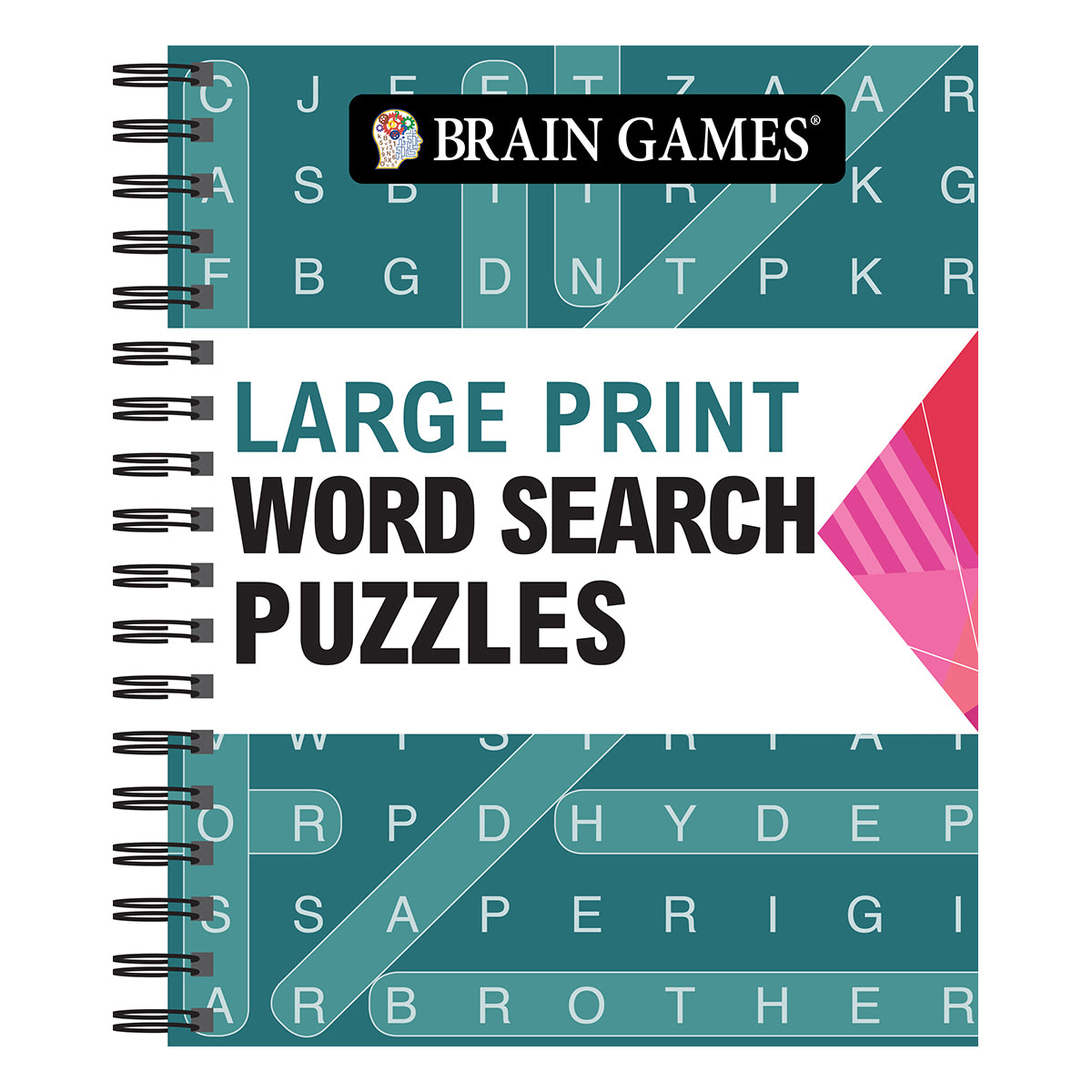 Brain Games  Large Print Word Search Arrow