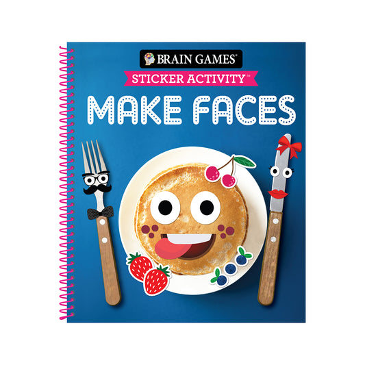 Brain Games  Sticker Activity  Make Faces