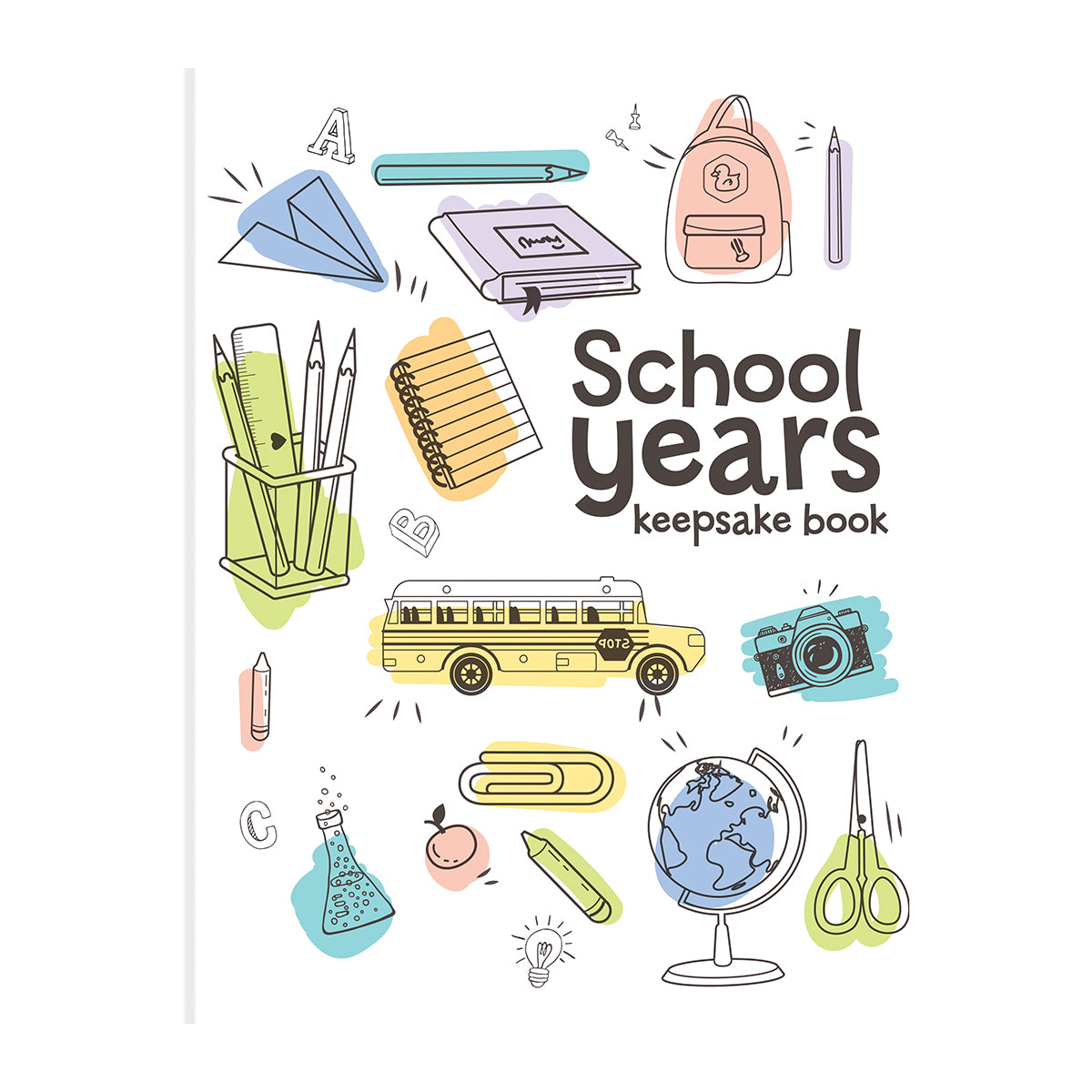 School Years Keepsake Book (White Cover)