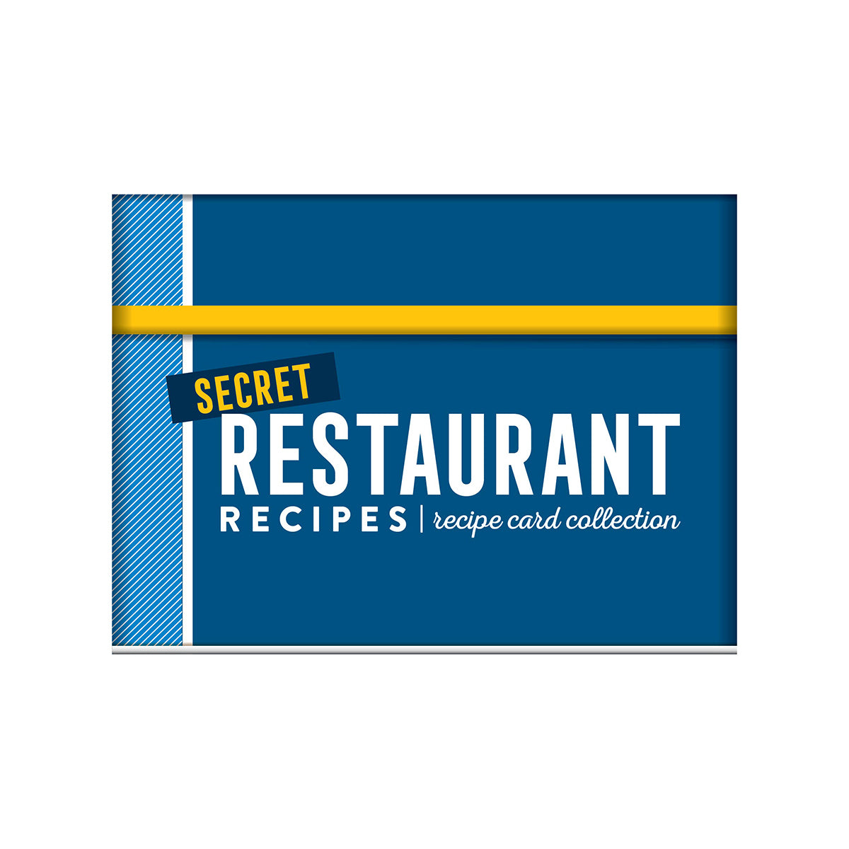 Secret Restaurant Recipes Recipe Card Collection Tin