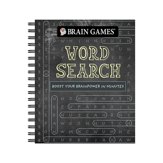 Brain Games Word Search (Chalkboard - 320 Pages)