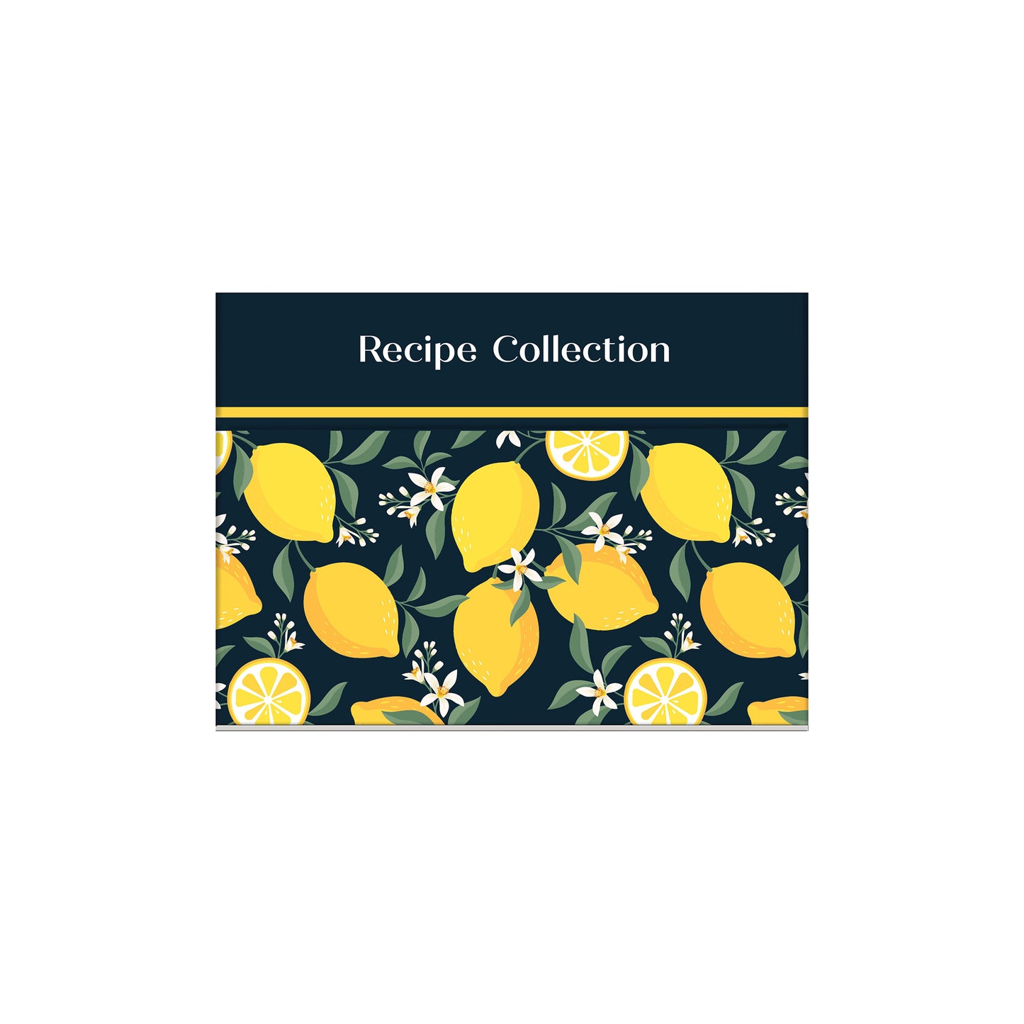 Recipe Card Collection Tin Lemons