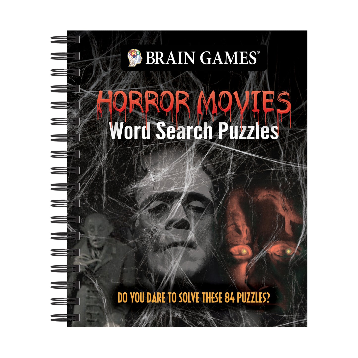 Brain Games - Horror Movies Word Search Puzzles