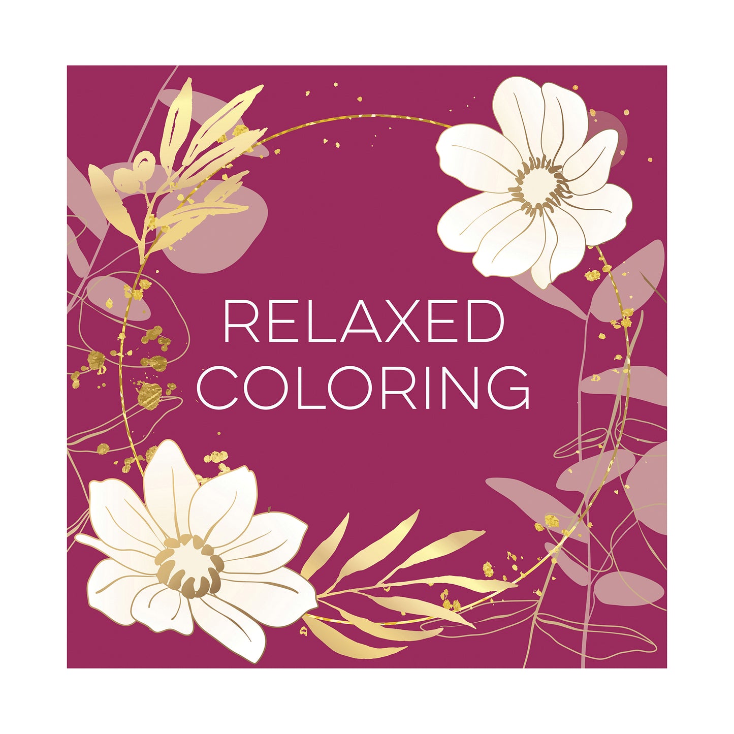 Relaxed Coloring Keepsake Coloring Book