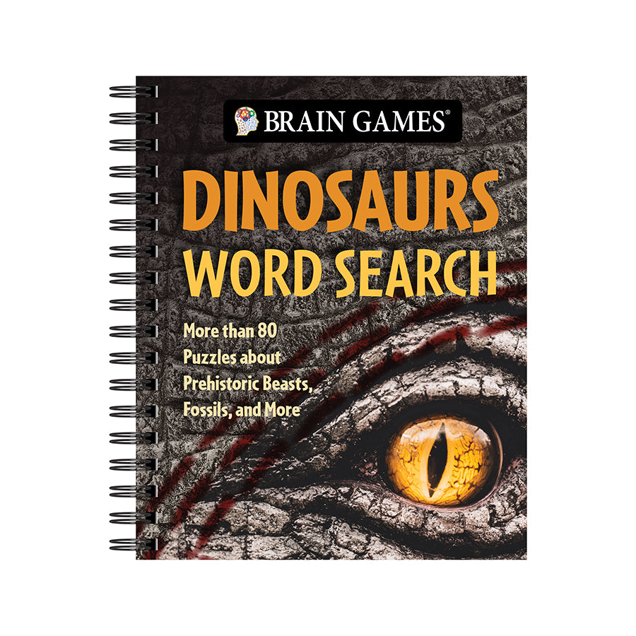Brain Games Dinosaurs Word Search