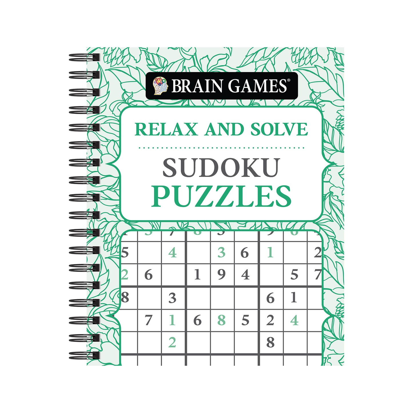 Brain Games Relax and Solve Sudoku