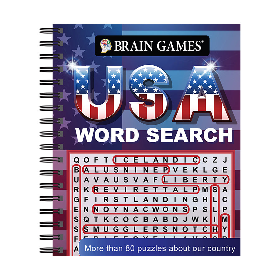Brain Games USA Word Search (#6)