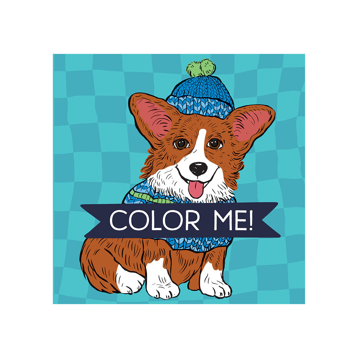 Color Me Dog Coloring Book With Quotes