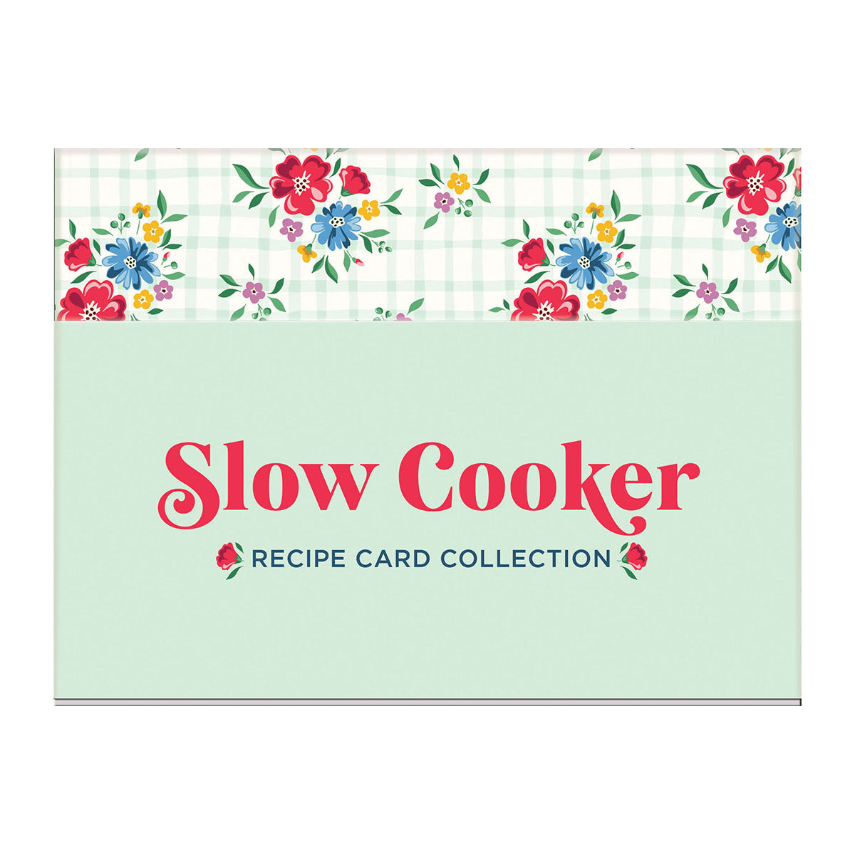 Slow Cooker Recipe Card Collection Tin | 72 Recipe Cards + 28 Blank Recipe Cards to Write Your Own Recipes + 5 Tabbed Section