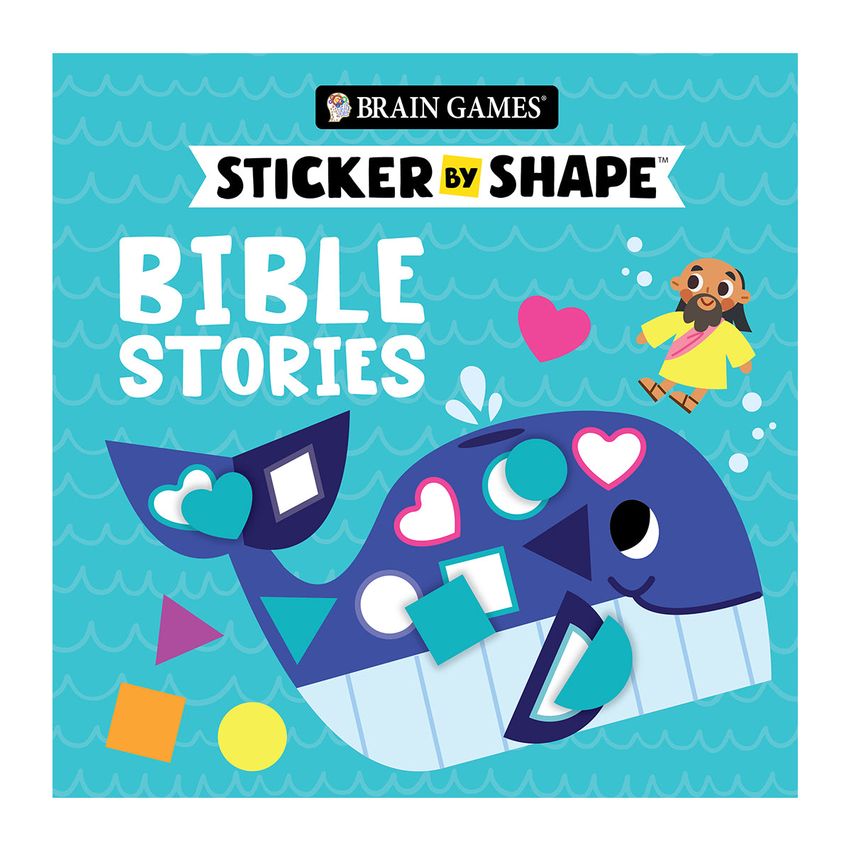 Brain Games - Sticker by Shape: Bible Stories