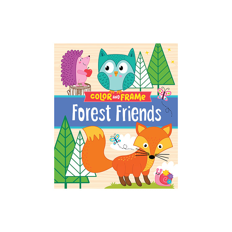 Color & Frame Kids Forest Friends
