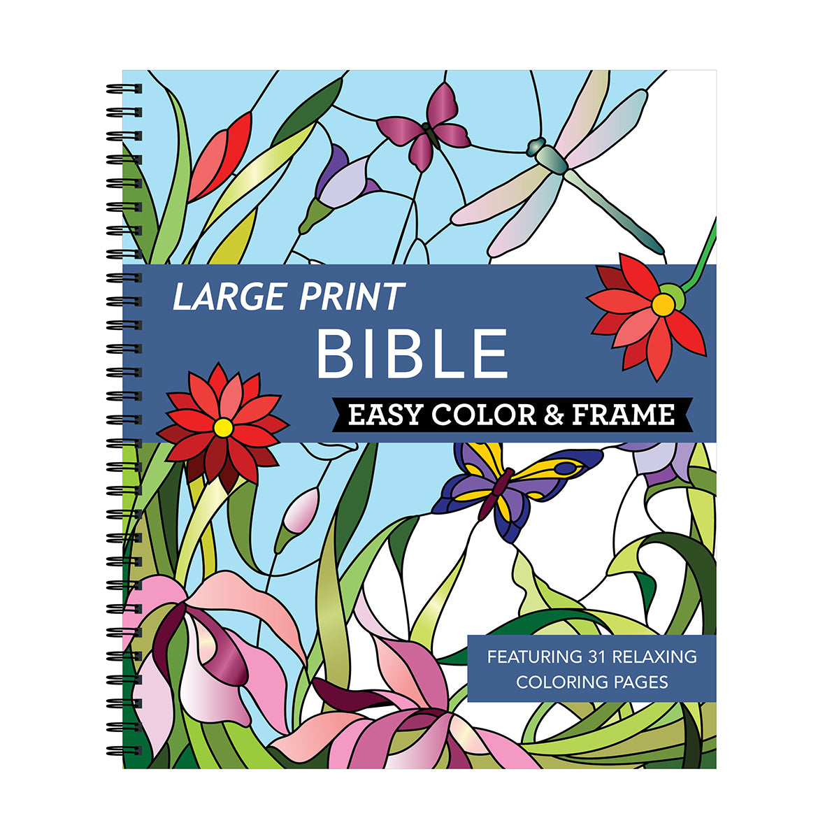 Large Print Easy Color & Frame - Bible
