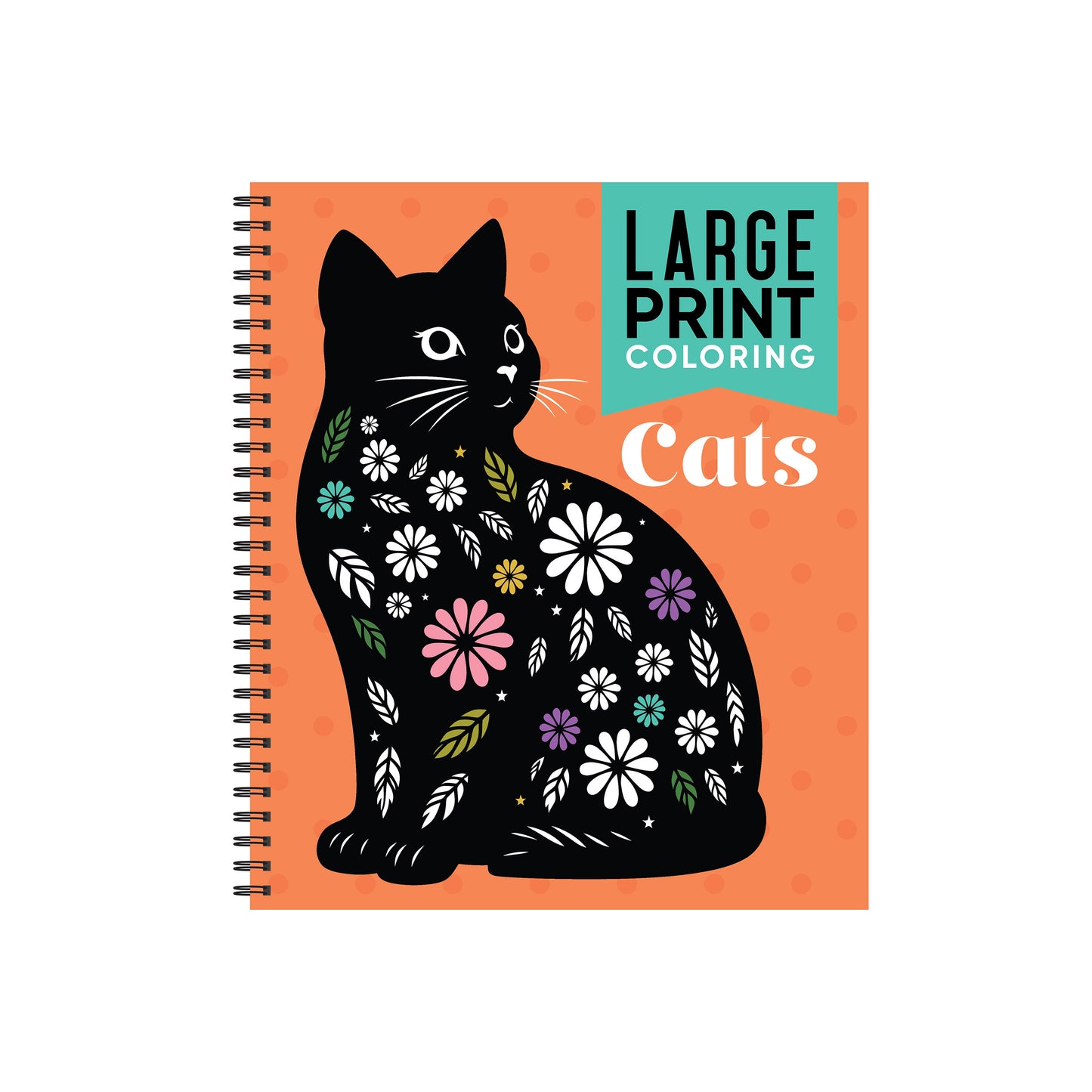 Large Print Color & Frame Amazing Cats