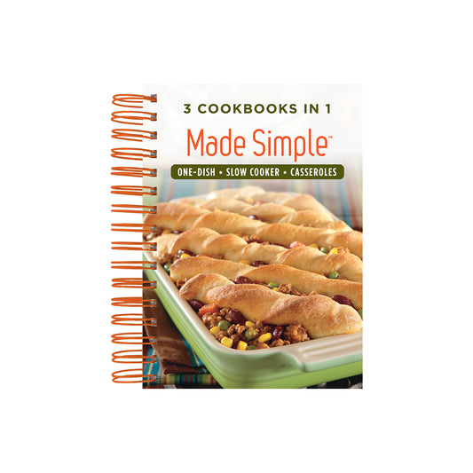 Made Simple One Dish Slow Cooker Casseroles  3 Cookbooks in 1