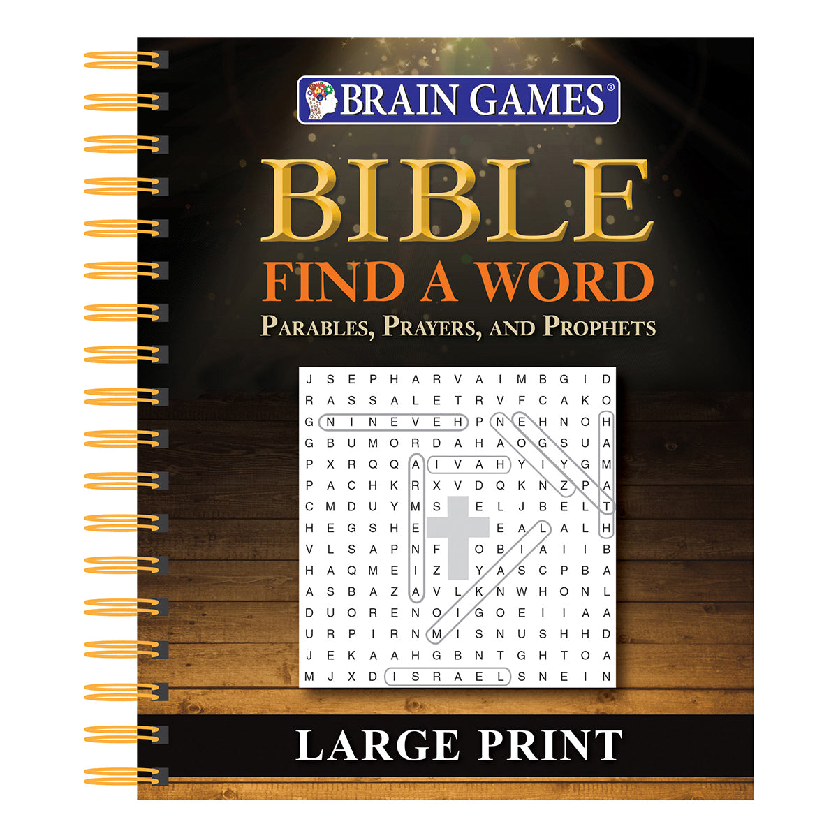 Brain Games  Bible Find a Word  Large Print