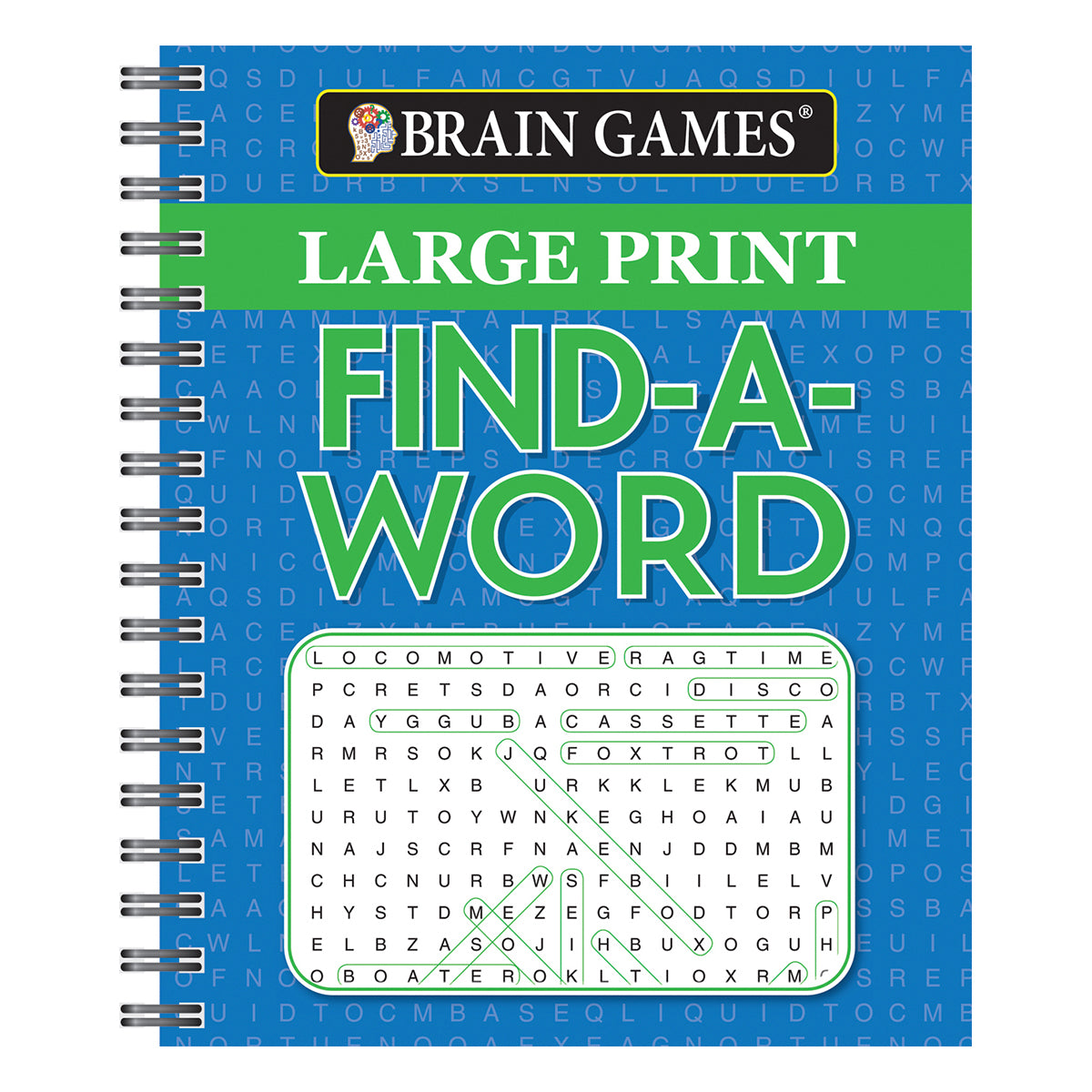 Brain Games  Large Print Find a Word