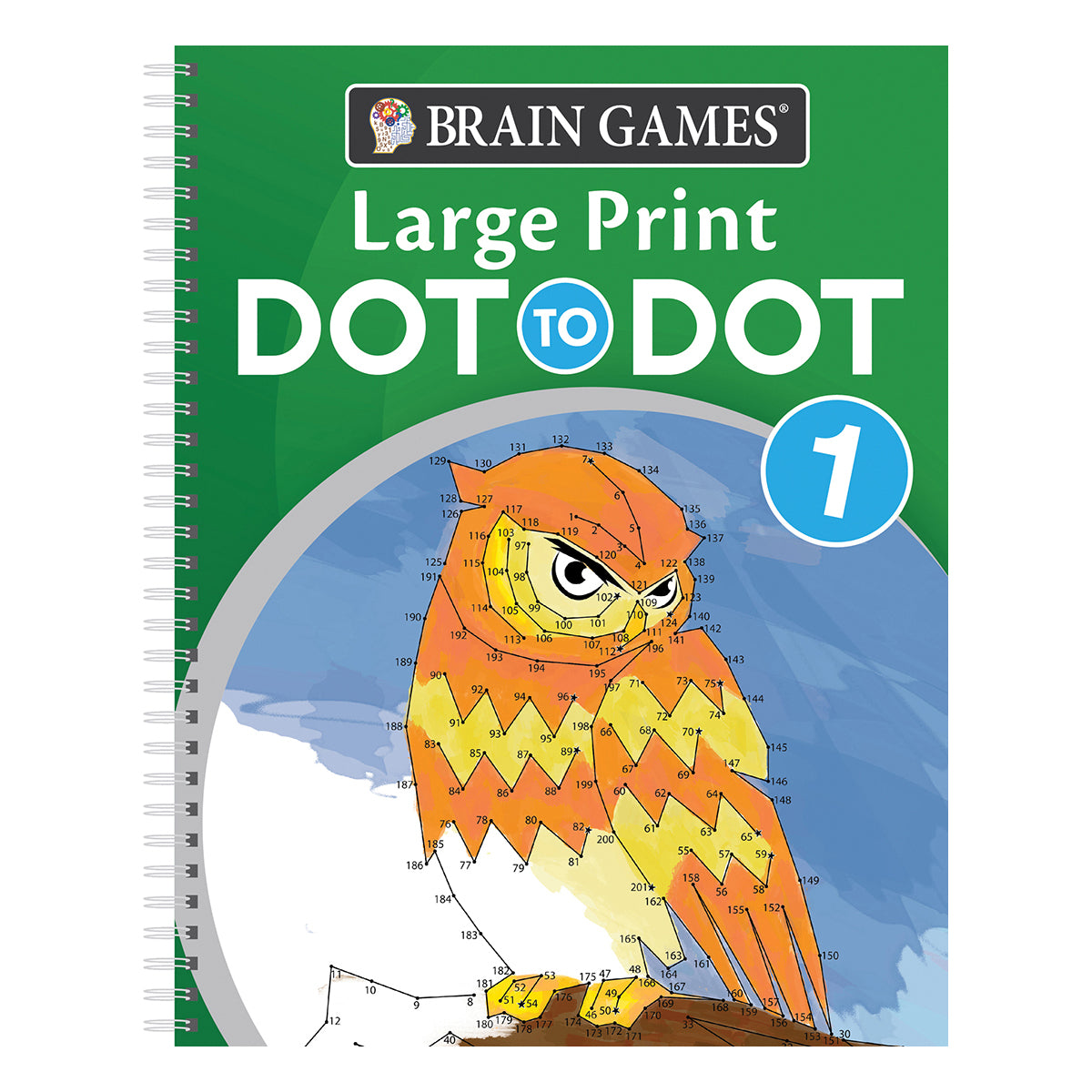 Brain Games  Large Print Dot-to-Dot 1