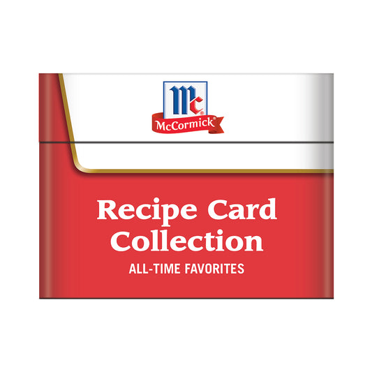 McCormick All-Time Favorites  Recipe Card Collection Tin