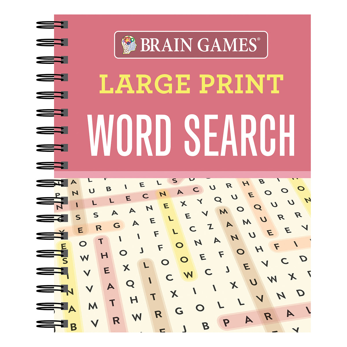 Brain Games  Large Print Word Search