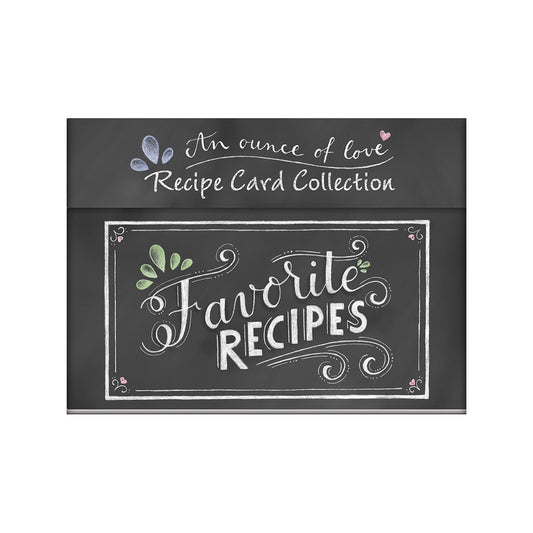 Favorite Recipes  Recipe Card Collection Tin