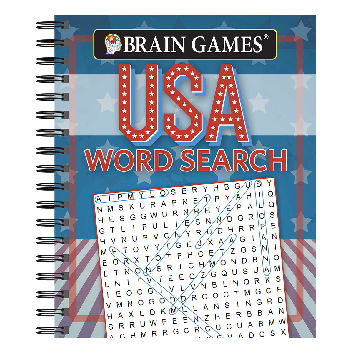 Brain Games  USA Word Search #1