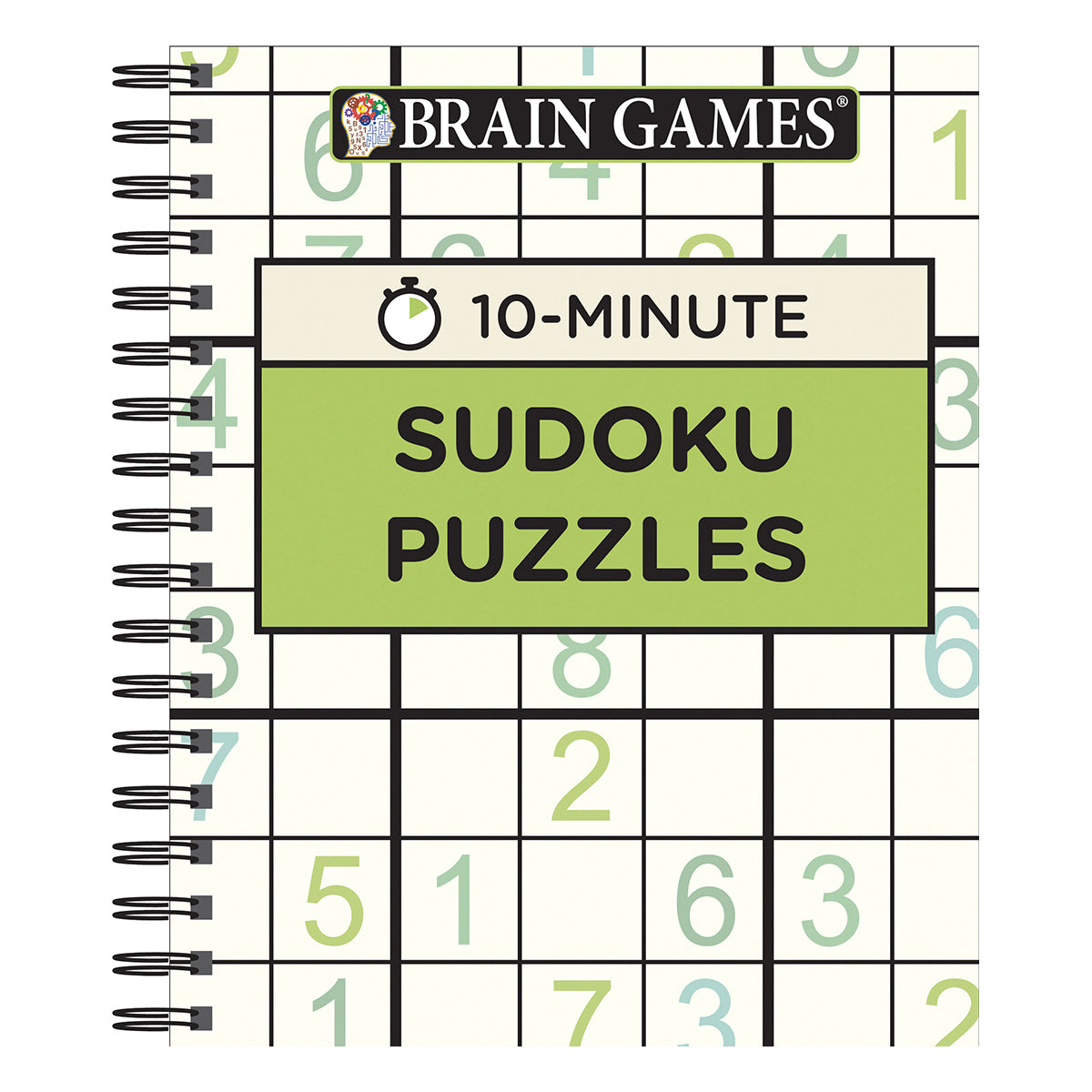 Brain Games  10 Minute Sudoku Puzzles Green
