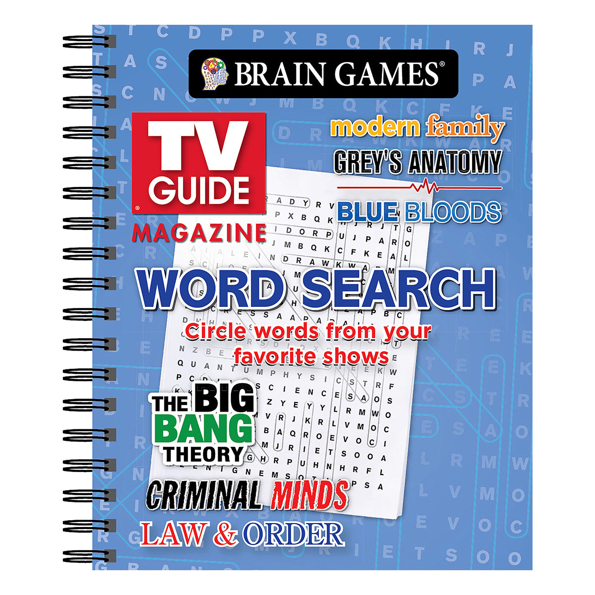 Brain Games  TV Guide Magazine Word Search