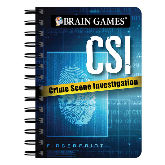 Brain Games  To Go  CSI Crime Science Investigation Puzzles