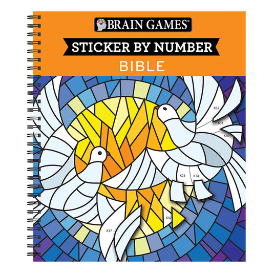 Brain Games Sticker by Number Bible
