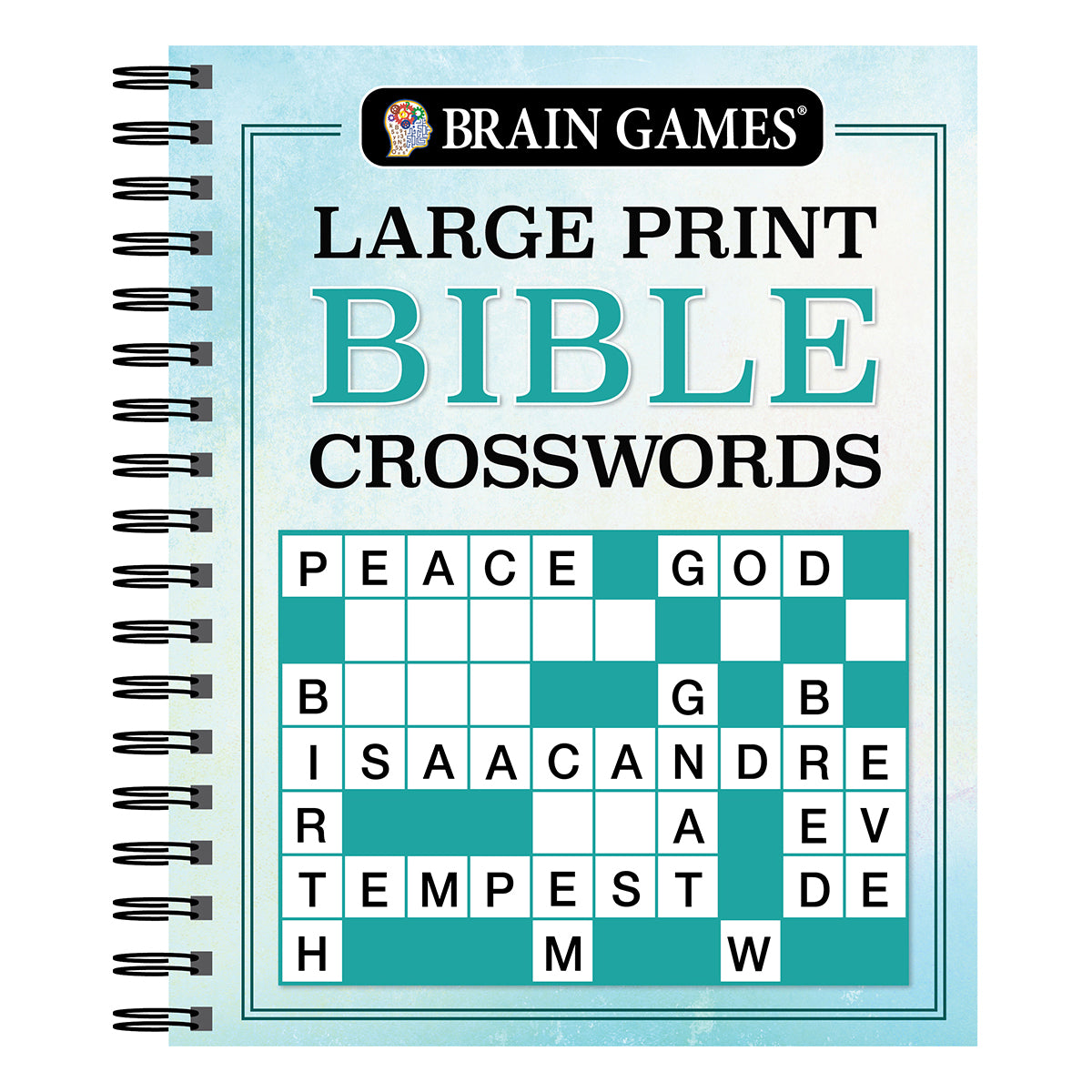 Brain Games  Large Print Bible Crosswords