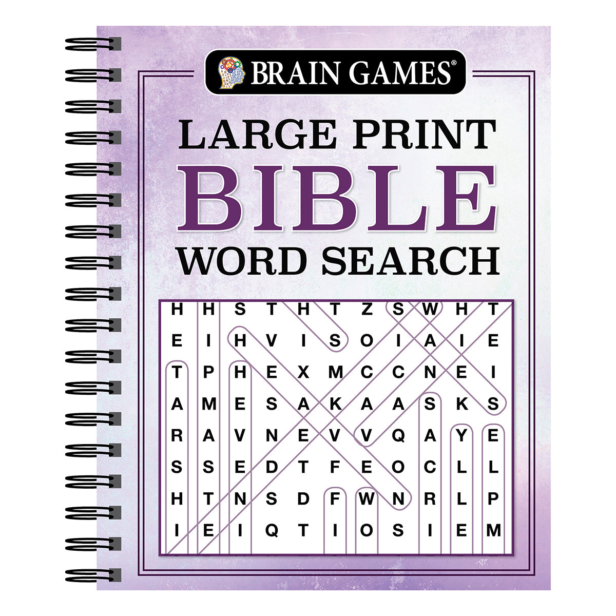 Brain Games  Large Print Bible Word Search