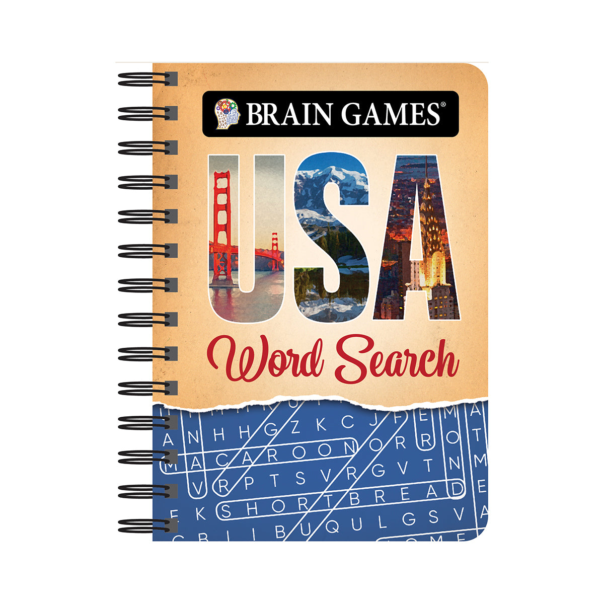 Brain Games  To Go  USA Word Search