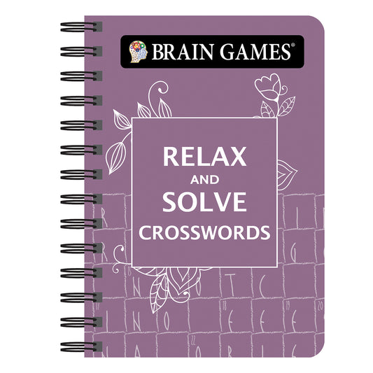 Brain Games  To Go  Relax and Solve Crosswords