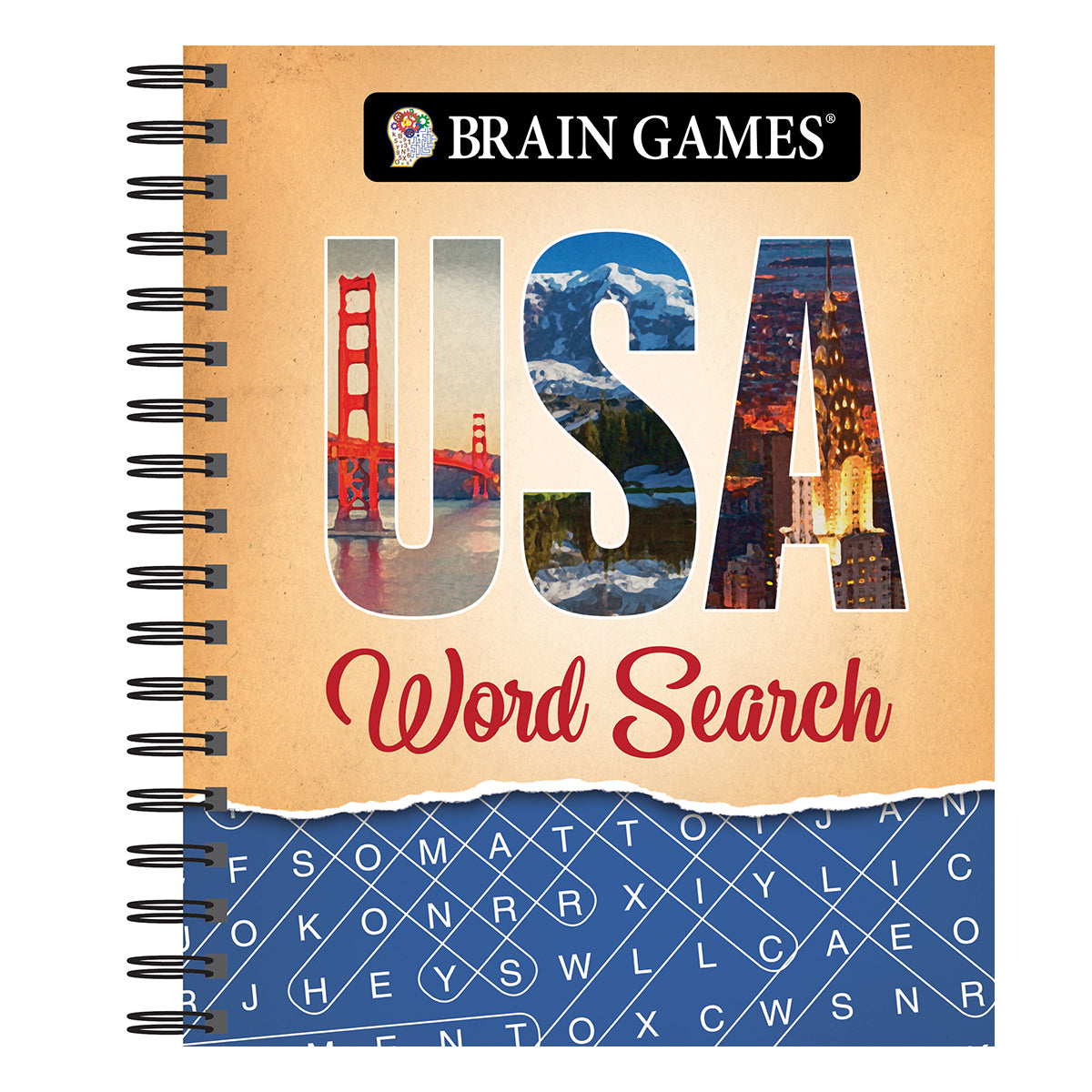 Brain Games  USA Word Search #2