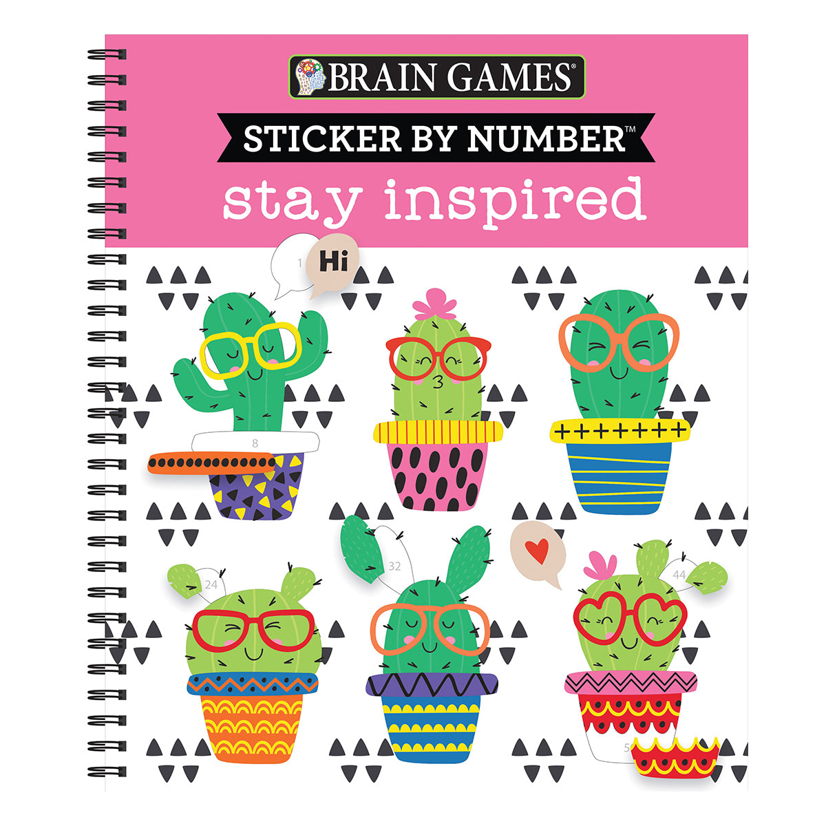 Brain Games  Sticker by Number Stay Inspired